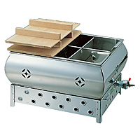 おでん鍋 金剛 (LPガス用) ガスおでん鍋（8ッ仕切）商品番号CY11