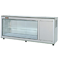 冷蔵ディスプレイケース 幅1,200mm 機械室右 RDC-122-R355-1 奥行350×高さ500mm