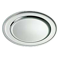 【未使用品】和田助製作所　「ステンレストレイ / 菊渕丸皿」　10点　燕三条 楽天市場】トレー ステンレス 業務用 日本製 燕三条製18-8ステンレス製