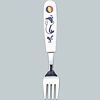 エンテック お子様スプーン イルカ L-16 - 調理器具のSHOKUBI