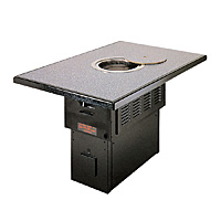 テーブル（鉄板・コンロ付） - 調理器具のSHOKUBI