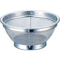 18-8 ステンレス DXザル 深型 25cm - 調理器具のSHOKUBI