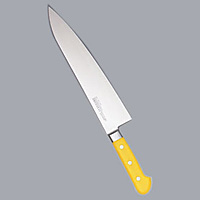 堺實光 スタンダード 抗菌 カラー 牛刀 21cm 51505 ブラック - 調理