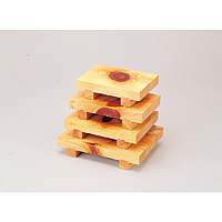 桧 紅節盛台 7人用 - 調理器具のSHOKUBI