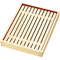 白木 デリカバット 両面内朱 大 - 調理器具のSHOKUBI