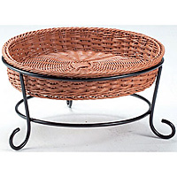 �X�^���hC �� �o�X�P�b�g�t DS511-18-BR �u���E��