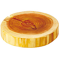 新 杉 磨き丸太 ディスプレー台 大径 Sサイズ - 調理器具のSHOKUBI