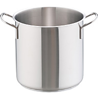 ムラノ インダクション 18-8 ステンレス 寸胴鍋 蓋無 36cm - 調理器具