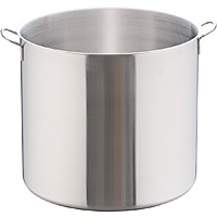 ムラノ インダクション 寸胴鍋 28cm IH対応 (蓋無) 18-8ステンレス 鍋 寸胴鍋 ムラノ インダクション18-8寸胴鍋（蓋無）IH対応28cm 1