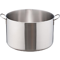 ムラノ インダクション18-8 半寸胴鍋 (蓋無)28cm ステンレス鍋 ムラノ インダクション 18-8 ステンレス 半寸胴鍋 蓋無 16cm - 調理