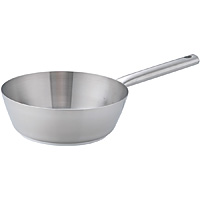 ムラノ インダクション 18-8 ステンレス テーパーパン 20cm - 調理器具