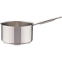 パデルノ グルメシリーズ 18-10 ステンレス 片手深型鍋 蓋無 1006-18 パデルノ グルメシリーズ 18-10 ステンレス 片手深型鍋 蓋無 1006-18