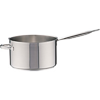 パデルノ グルメシリーズ 18-10 ステンレス 片手深型鍋 蓋無 1006-14