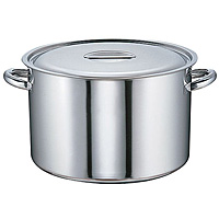 遠藤商事 SA モリブデン 半寸胴鍋 目盛付 内径27cm - 調理器具のSHOKUBI