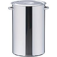 遠藤商事 SA 18-8 ステンレス 寸胴鍋 深型 内径30cm - 調理器具のSHOKUBI