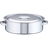 遠藤商事 SA 18-8 ステンレス 外輪鍋 内径36cm - 調理器具のSHOKUBI