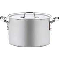 北陸アルミニウム プロセレクト アルミ 半寸胴鍋 目盛付 内径24cm