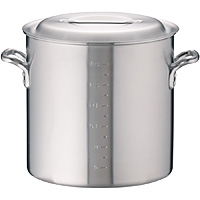 値下げ中！寸胴鍋　アカオアルミ　30センチ　新品未使用 アカオアルミ DONシリーズ アルミ 寸胴鍋 内径30cm - 調理器具のSHOKUBI