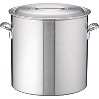 アルミ製 寸胴鍋 直径約54cm アカオ アカオアルミ DONシリーズ アルミ 寸胴鍋 内径60cm - 調理器具のSHOKUBI