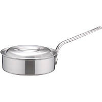 AKAO DON アルミ 片手鍋 中型30㎝蓋無し 楽天市場】アカオアルミ アルミDON 片手浅型鍋 30cm JAN