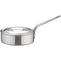 アカオアルミ DONシリーズ アルミ 片手浅型鍋 内径30cm - 調理器具の