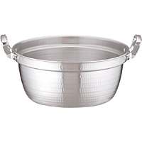 アカオアルミ DON 打出円付鍋54㎝ アカオアルミ DONシリーズ アルミ 打出円付鍋 内径54cm - 調理器具の