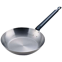 de BUYER向い手付き鉄フライパン45cm & 遠藤商事アルミ蓋42cm用 遠藤商事 SA 鉄 フライパン 22cm - 調理器具のSHOKUBI