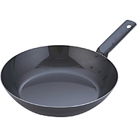 遠藤商事 SA 鉄黒皮 厚板フライパン オーブン用 32cm - 調理器具のSHOKUBI