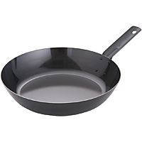 遠藤商事 SA 鉄黒皮 厚板フライパン オーブン用 18cm - 調理器具のSHOKUBI