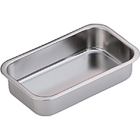 本間冬治工業 弁慶 18-8ステンレス 長バット 浅型 48型 - 調理器具の