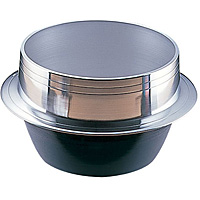 中尾アルミ アルミイモノ 羽釜 カン無し 40cm - 調理器具のSHOKUBI