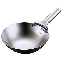 北京鍋　純チタン製　36㎝ 遠藤商事 SA 純チタン 北京鍋 36cm - 調理器具のSHOKUBI