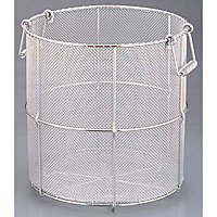 遠藤商事 業務用 半円スープ取りざる 48cm用 18-8ステンレス 日本製 ASC16048