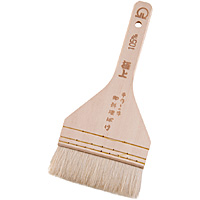 遠藤商事 SA 極上 白ハケ 山羊毛 木柄 75mm - 調理器具のSHOKUBI