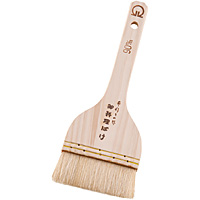 遠藤商事 SA 白ハケ 山羊毛 木柄 90mm - 調理器具のSHOKUBI