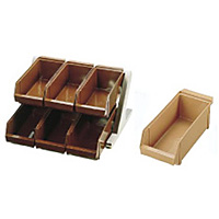 遠藤商事 SA 18-8 ステンレス デラックス オーガナイザー 2段3列