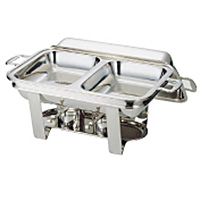 三宝産業 YUKIWA UK 18-8 ステンレス スタッキング チェーフィング