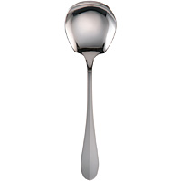 シルバー ス−プスプーン10個セット 英国製スターリングシルバー繊細なスプーンセット