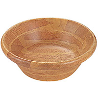 木製 ニュー サラダボール ナチュラル SB-150N(SB-06N) 150×60mm