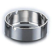 ステンレス　１８ー８　灰皿　１２枚 遠藤商事 SA 18-8 ステンレス ゼロゼロ灰皿 レスト付 00 φ105×H40mm