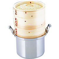 北陸アルミニウム ミニ中華セイロ用鍋 21?用 アルミニウム合金 日本 QSI28021 北陸アルミニウム アルミ ミニ中華セイロ用鍋 21cm用 - 調理器具のSHOKUBI