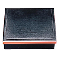 若泉漆器 8.5寸 松花堂用 DX仕切 朱天黒 1-395-6 - 調理器具のSHOKUBI