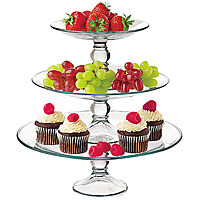 リビー セレーヌ 3段スタンドセット No.8019 - 調理器具のSHOKUBI