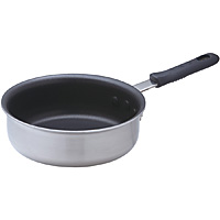 遠藤商事 TKG IHセレクト 2層クラッド 浅型 片手鍋 15cm - 調理器具の