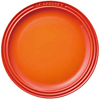 ル・クルーゼ ストーンウェア ラウンド プレート LC 23cm 910140-23