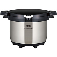 サーモス シャトルシェフ 真空保温調理器 クリアブラウン KBG