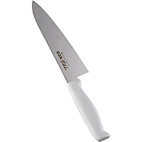 遠藤商事 TKG-NEO カラー 庖丁 牛刀 両刃 18cm ホワイト - 調理器具の