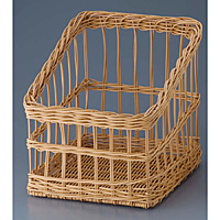 樹脂 フランスパンスタンド 丸型 茶 91-106B 小 - 調理器具のSHOKUBI