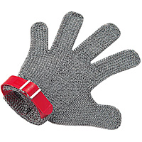ニロフレックス オールステンレス メッシュ手袋 5本指 片手 SSサイズ - 調理器具のSHOKUBI