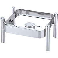 KINGO ロイヤルビュッフェ ステンレス角チェーフィング フードパン無